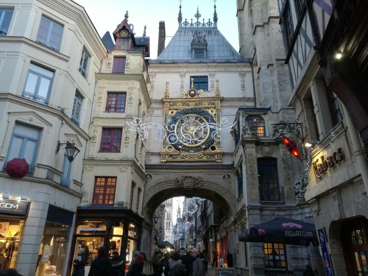 Grand Appartement Proche Chu Rouen Kültér fotó